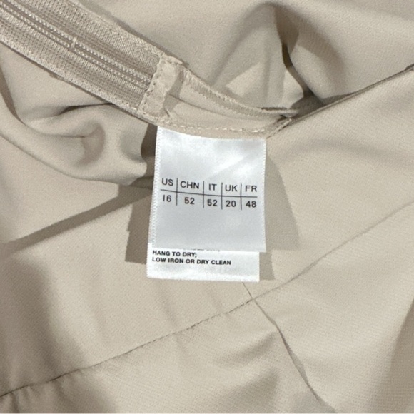 NWT Lafayette 148 New York, Sand colored, Straight Leg Pants, - Picture 10 of 12